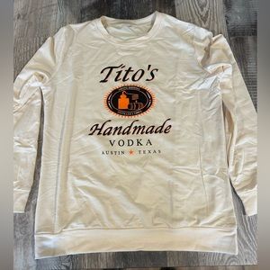 Tito’s Sweatshirt brand new never worn